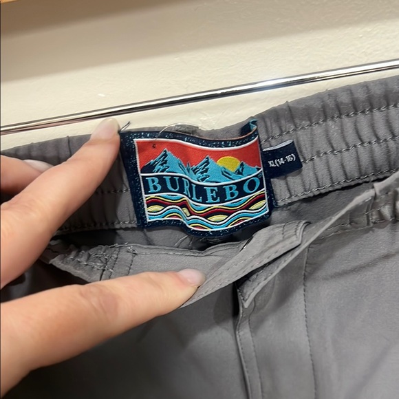 Burlebo Boys Gray Shorts - Picture 2 of 4